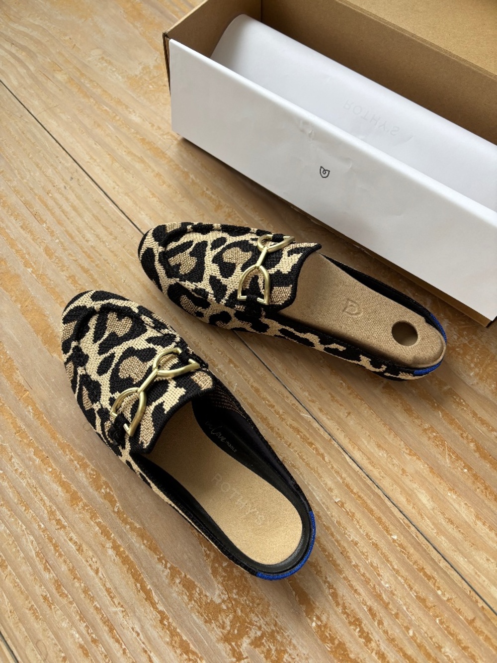 Rothy’s Mules in Animal Print